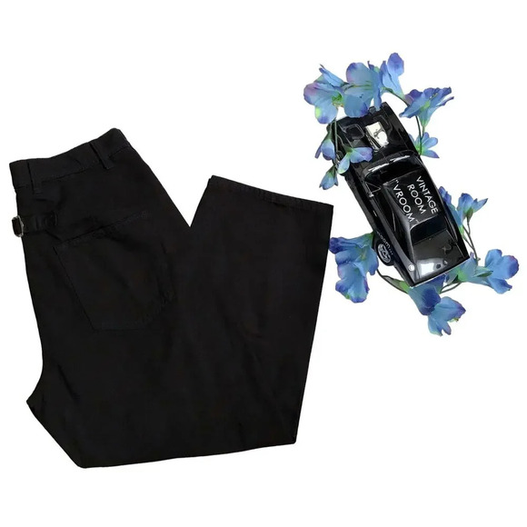 Free People Sandrine Rose NWT Black High Waist Ankle Jeans Women 30 - Picture 1 of 11